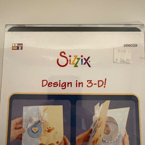 Sizzix Bigz Die Design In 3-D Extra Long Platform Spinning 656029 Card Making - Picture 2 of 7